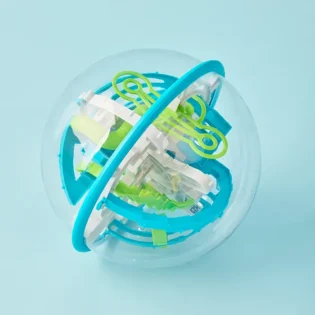 Refurbished Perplexus Rebel 3D Maze Puzzle Ball Game – 70 Obstacles Brain Teaser Toy for Kids