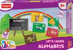 Play & Learn Alphabets Puzzle – 60 Piece Educational Floor Puzzle for Kids