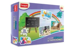 Play & Learn Puzzle – Animal Homes | Habitat Matching Puzzle for Kids