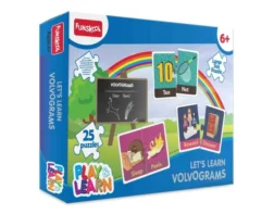 Play & Learn Volvogram Puzzle – Reverse Word Educational Game for Kids