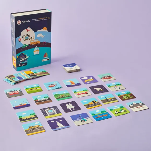 Refurbished Playshifu AR Learning Cards - Travel – Fun and Interactive Flashcards