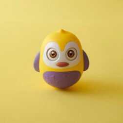 Refurbished Roly Poly Tumbler Baby Toy – Colorful Infant Toy with Bell Sound