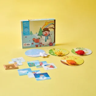 Refurbished Season Wise Educational Board Game for Kids