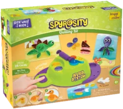 Spyrosity - Explore DIY Paper Coil Craft Kit with Spyro Station for Kids