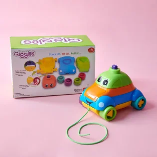 Refurbished Stack a Car – Fun Shape Recognition Toy