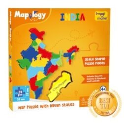 States of India - India Map Puzzle for Kids to Learn Geography