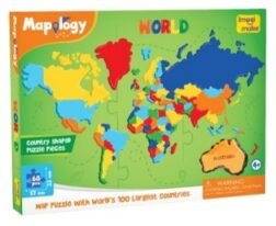 World Map Puzzle - Learn Countries and Locations with Educational Jigsaw by NeXushubs