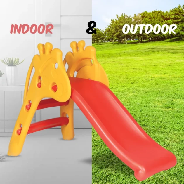 Colorful Giraffe Slide for Kids – Safe Indoor & Outdoor Play Equipment for Ages 2 to 4 Years. - Image 2