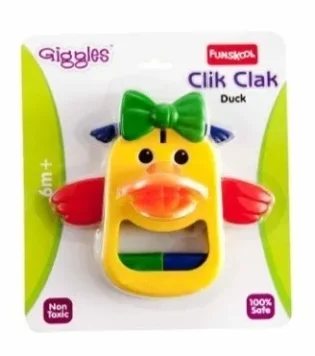 CLICK CLACK BUNNY – Wiggle and Sound Toy for Babies