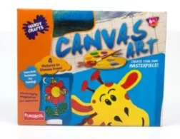 Funskool Canvas Art DIY Painting Kit for Kids and Beginners