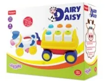 DAIRY DAISY – Cow-themed shape sorting and milk delivery activity toy
