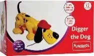 Digger the Dog – Pull-Along Yellow Walking Toy