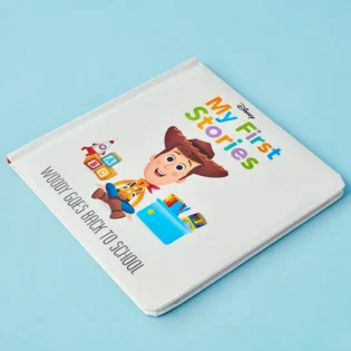 Refurbished Disney My First Stories Woody Goes Back to School Book Cover