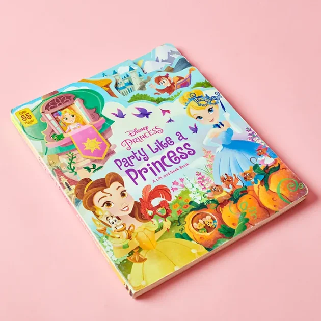 Refurbished Disney Princess Party Like a Princess Book Cover
