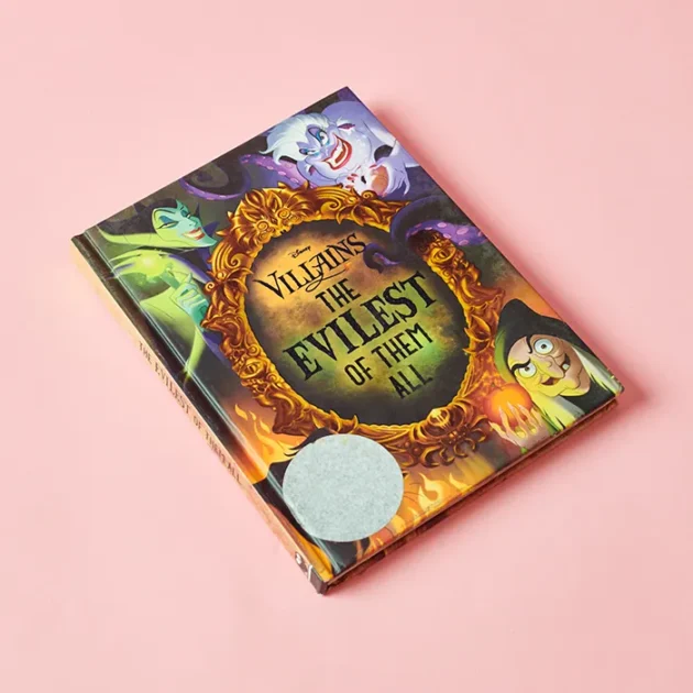 Cover of Disney Villains: The Evilest of Them All featuring iconic Disney villains
