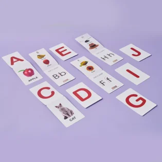 Refurbished English Alphabet Flash Cards – 26 Cards for Kids Learning ABC