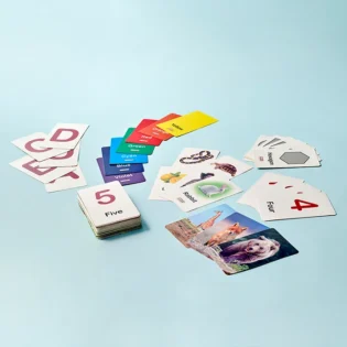 Refurbished English Numbers Flash Cards – 20 HD Double-Sided Cards for Kids