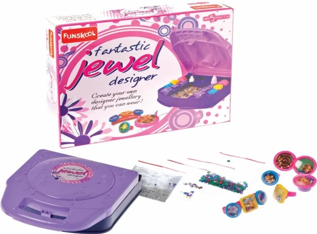 DIY Jewelry Craft Kit for Girls – Fantastic Jewel Designer