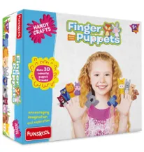 Finger Puppet Kit – Make 10 Animal Puppets for Kids