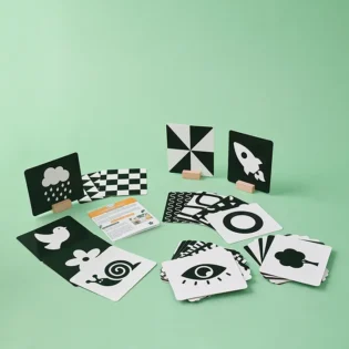 Refurbished High Contrast Flash Cards for Babies 0-12 Months