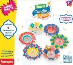 Flower Candle Lamps – DIY Wax Candle & Painting Kit for Kids