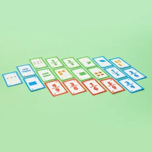 Refurbished Fracto Card Game – 3-in-1 Educational Set for Learning Fractions