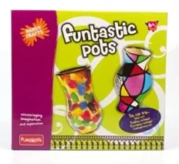 Funtastic Pots Terracotta DIY Painting Kit for Kids