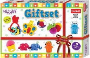 Premium 9-in-1 Baby Gift Set – Rattles, Teethers, Toys