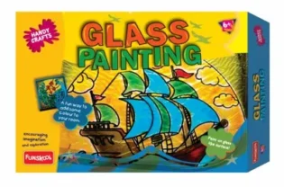 Funskool Glass Painting Kit – DIY Paint on Glass for Kids