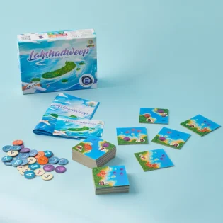 Refurbished Lakshadweep Strategy Board Game – Fast-Paced Play for Families