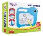 Mini magnetic doodle board for toddlers