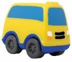 Mini Vehicles - School Bus Toy for Toddlers