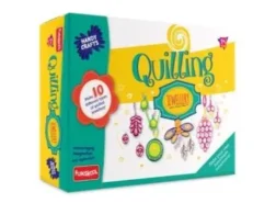 Funskool Quilling Jewellery Kit with Paper Strips, Quilling Tool, and DIY Accessories