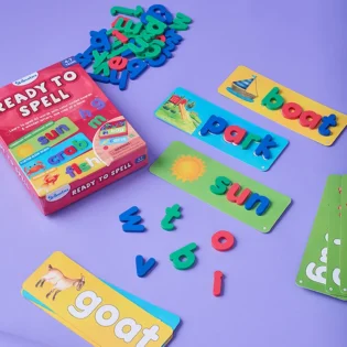Refurbished Ready to Spell wooden learning game for kids aged 4-7