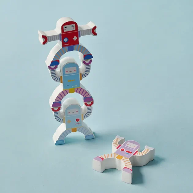 Refurbished Robot Stacking Games Set of 10 - Image 2