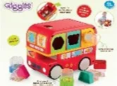 Shape Sorting Bus – 2-in-1 educational toy for toddlers