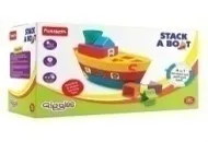 Stack A Boat – Stacking and shape sorting boat toy for toddlers