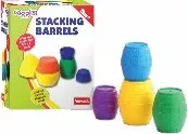 STACKING BARRELS – Colourful Baby Stacking & Nesting Toy