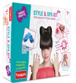 Kids Style & Spa Kit – Nail Art and Manicure Play Set