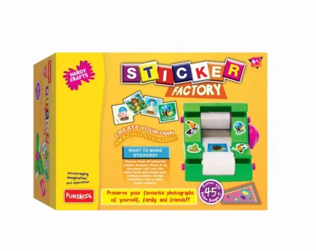 Super Sticker Factory DIY Kit for Kids by Funskool