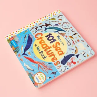 Refurbished There Are 101 Sea Creatures in This Book – Flip-Flap Activity Book Cover