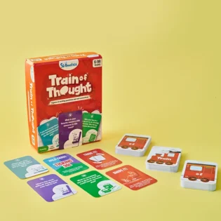 Refurbished Train of Thought card game for kids and families