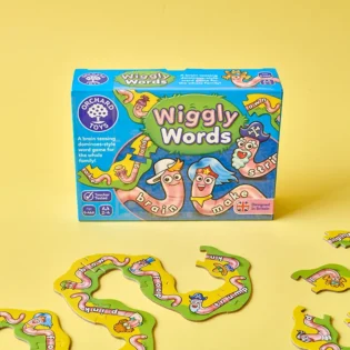 Refurbished Wiggly Words Card Game for Kids