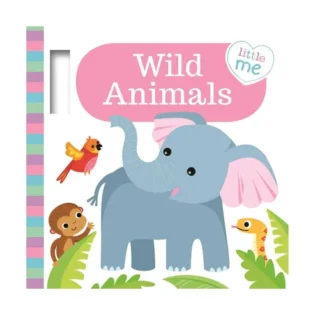 Refurbished Wild Animals Touch and Feel Baby Board Book