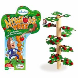 Newton’s Tree stacking and balancing game for kids and families – 131-piece educational toy