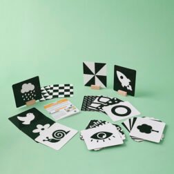 Refurbished Flash Card - High Contrast for Babies – 60 Double-Sided Visual Learning Cards
