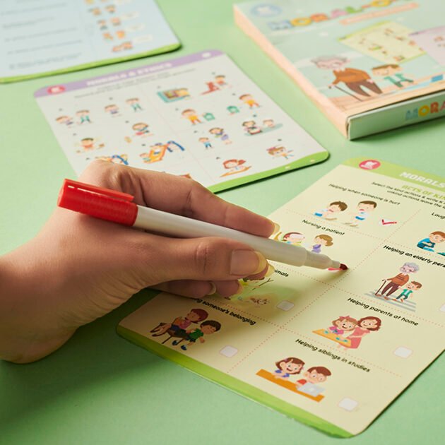 Refurbished Moral-o-logy Toys Write & Wipe Activity Mats - Image 3