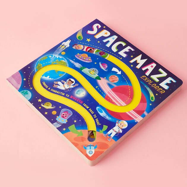 Refurbished Space Maze Explorer A-Maze Board Book