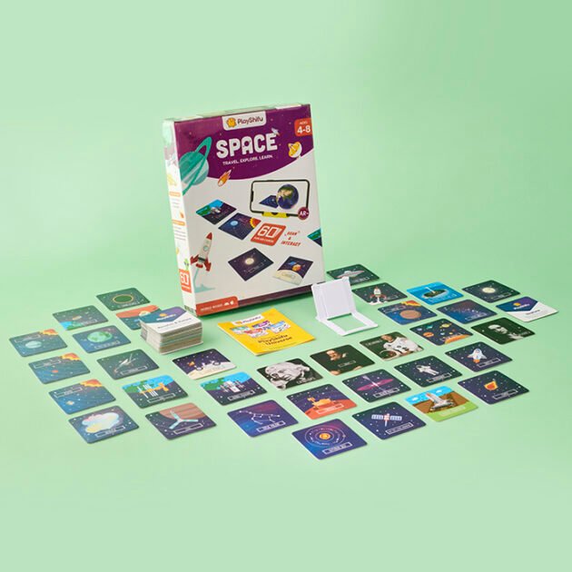 Refurbished Shifu Space AR Flash Cards for Kids – Augmented Reality Science Learning Set