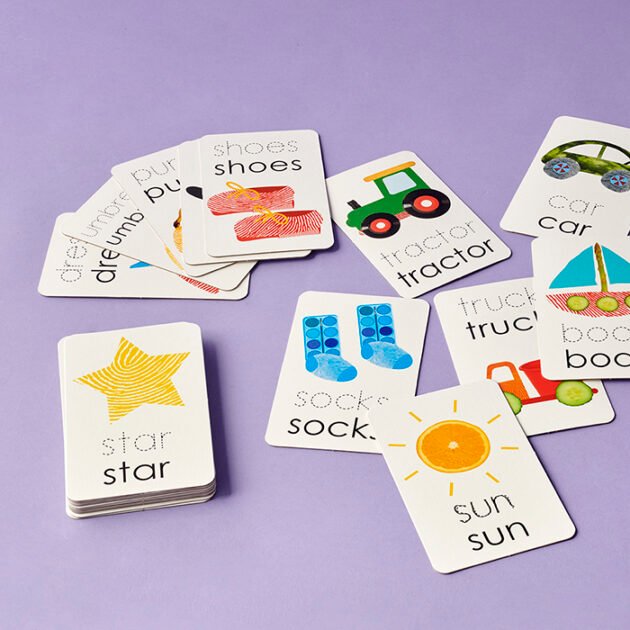 Refurbished Alphaprints Wipe Clean Flash Cards Words